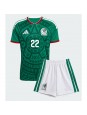 Mexiko Hirving Lozano #22 Replika Hemmakläder Barn VM 2026 Kortärmad (+ byxor)